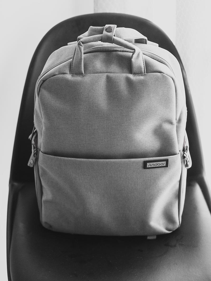 Women's canvas fashion backpack